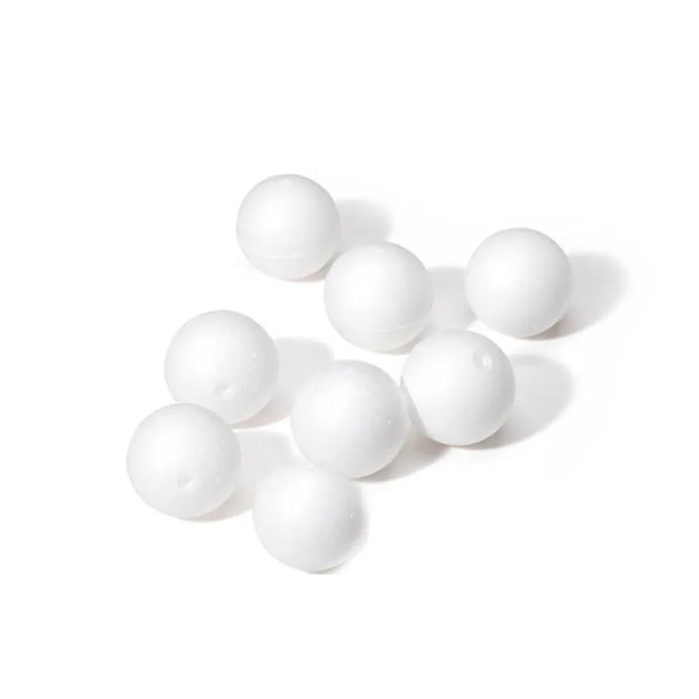 36 Foam Balls 2" School Christmas Arts Crafts Modeling Smooth Polystyrene