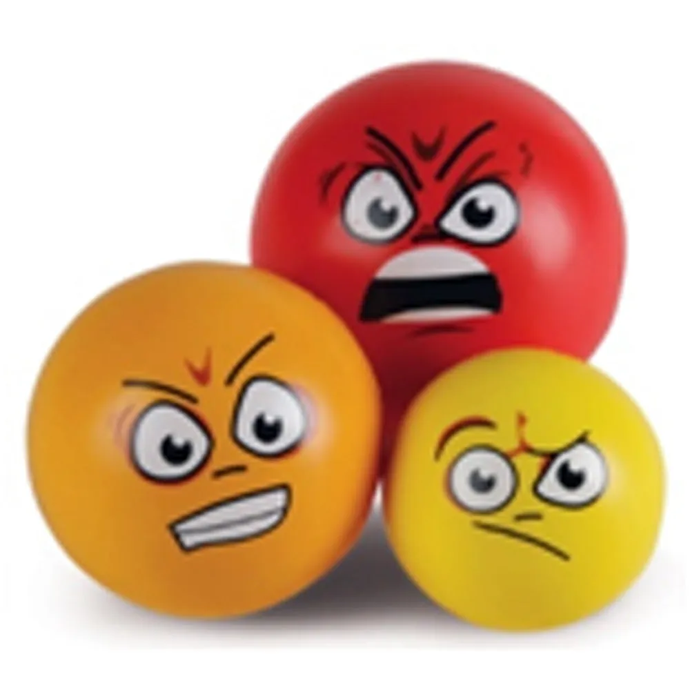 3X Stress Relief Balls Anger Management Squeeze Reliever Pain Anxiety Relief