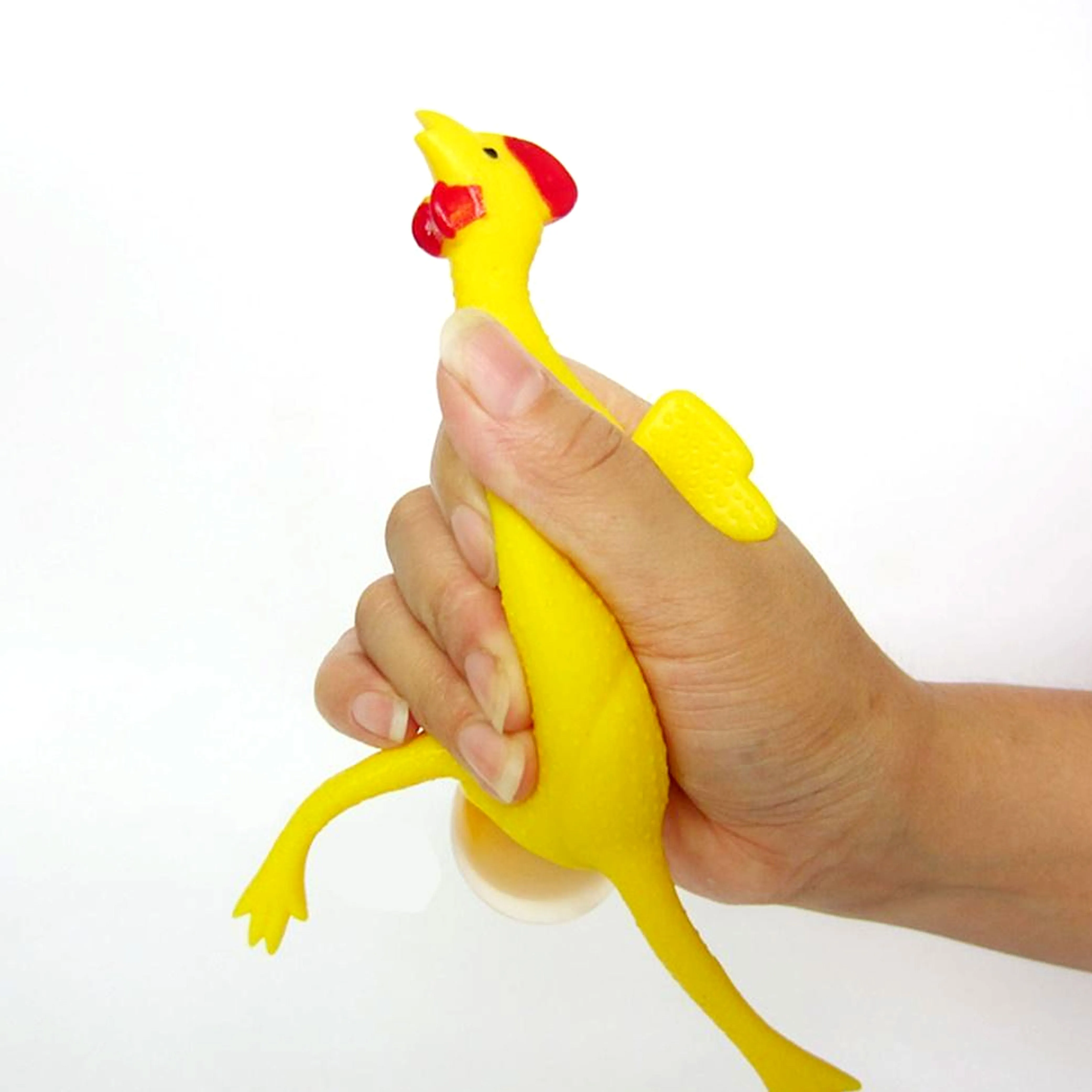 4 Pc Squeeze Stress Ball Anxiety Relief Fidget Toy Chicken Egg Yolk Hand Therapy
