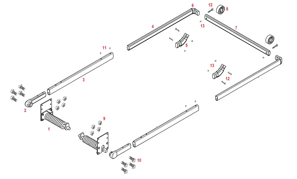 Aluminum Under-body Tarp System