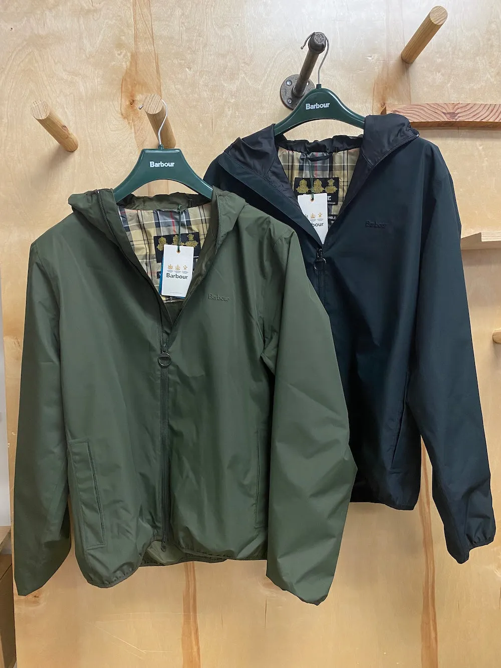 Barbour Men's Mawden Zipup Hoodie Jacket - 2 Colors