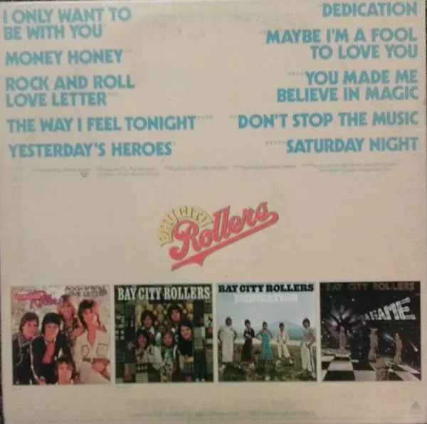 Bay City Rollers - Greatest Hits (LP, Comp, San) (VG)