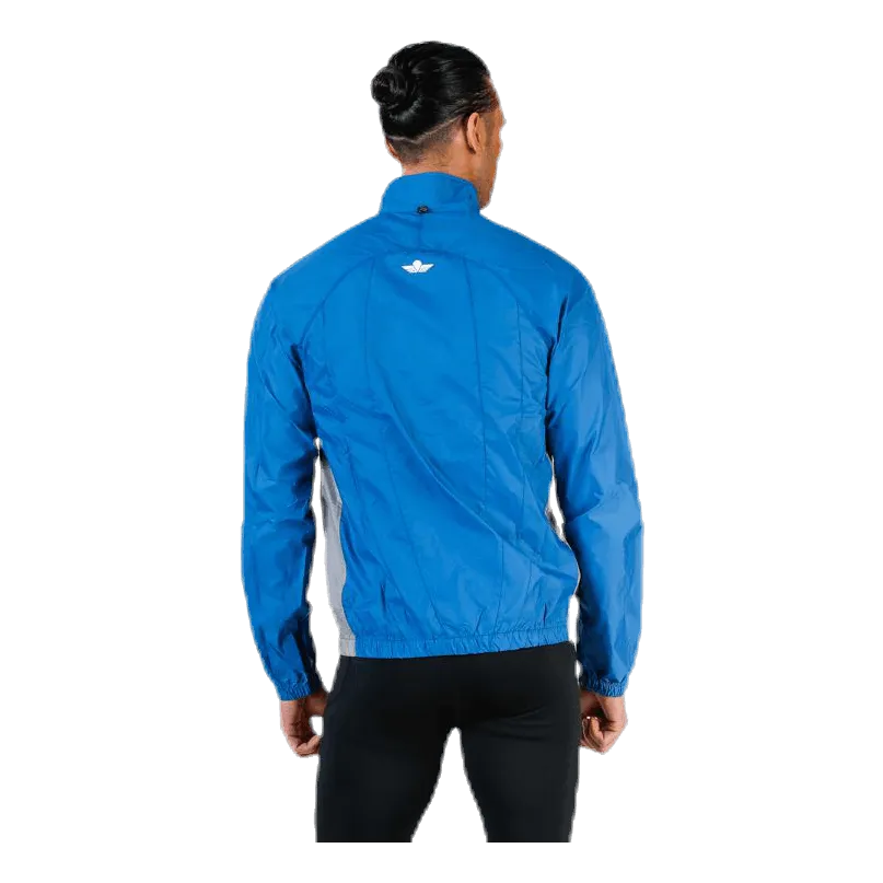 Black Track Jacket Blue