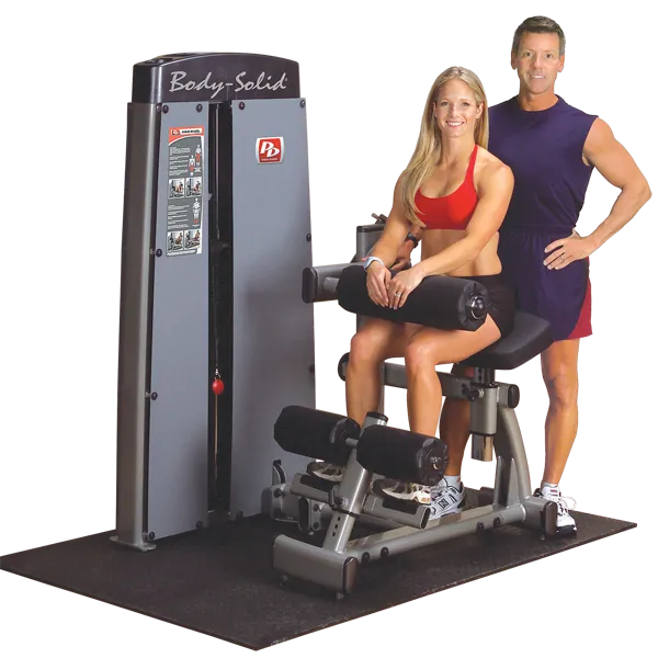 Body-Solid Pro Dual Ab and Back Machine (w/ Weight Stack)