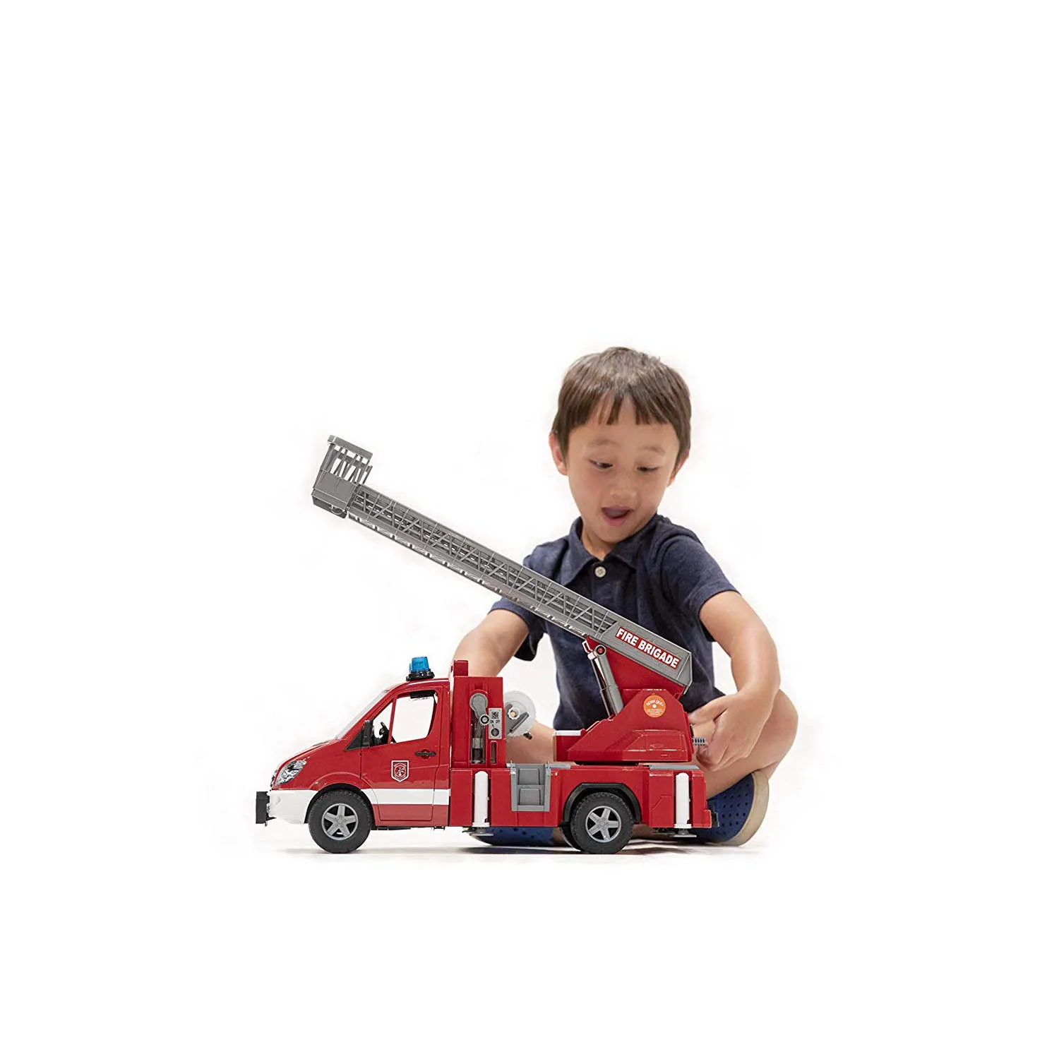 Bruder MB Sprinter Fire Engine with Working Water Pump and Light & Sound Module