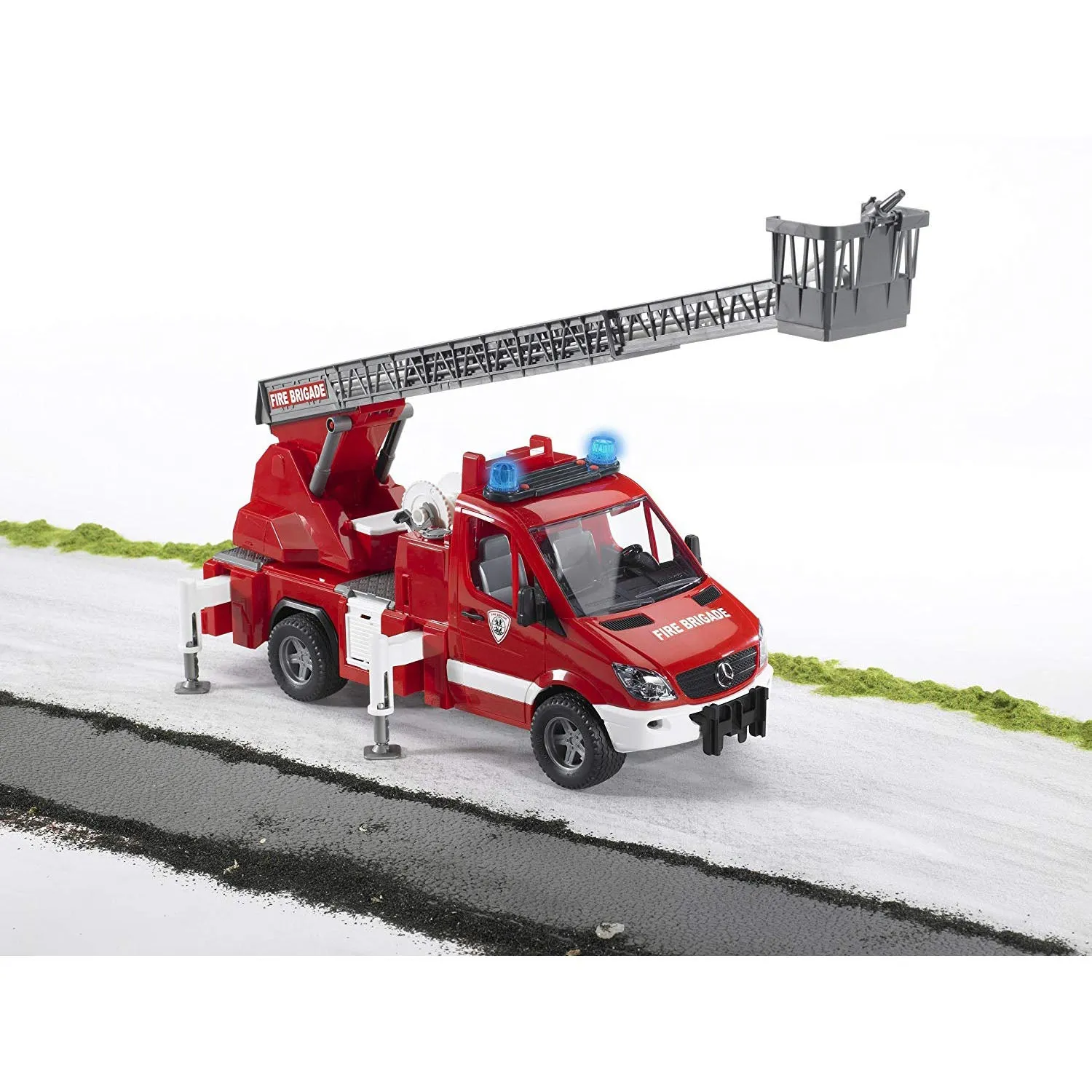 Bruder MB Sprinter Fire Engine with Working Water Pump and Light & Sound Module