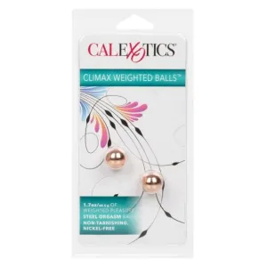 Calexotics Climax Weighted Balls Gold