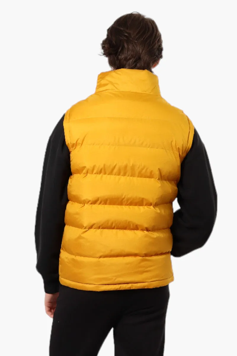 Canada Weather Gear Solid Bubble Vest - Mustard