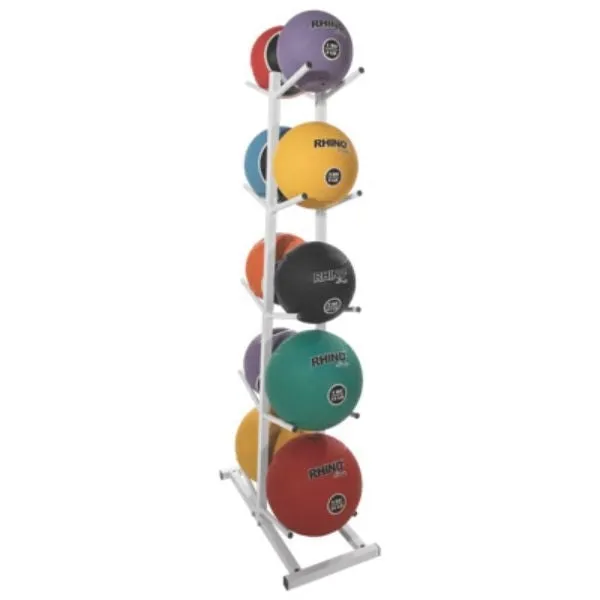Champion Sports Double Medicine Ball Tree