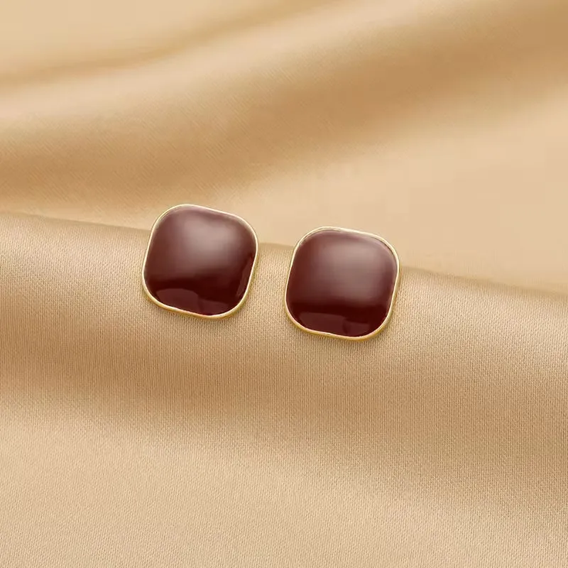 Fashion Jewelry For Women Etrendy New Jewelry Elegant Earing Rhinestone Pearl Circles Earrings