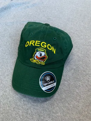 Green Oregon Ducks Hat With Oregon