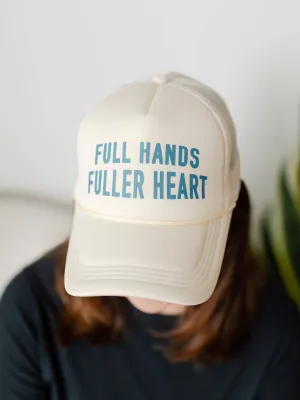 Hat Trucker Style: Full Hands Fuller Heart