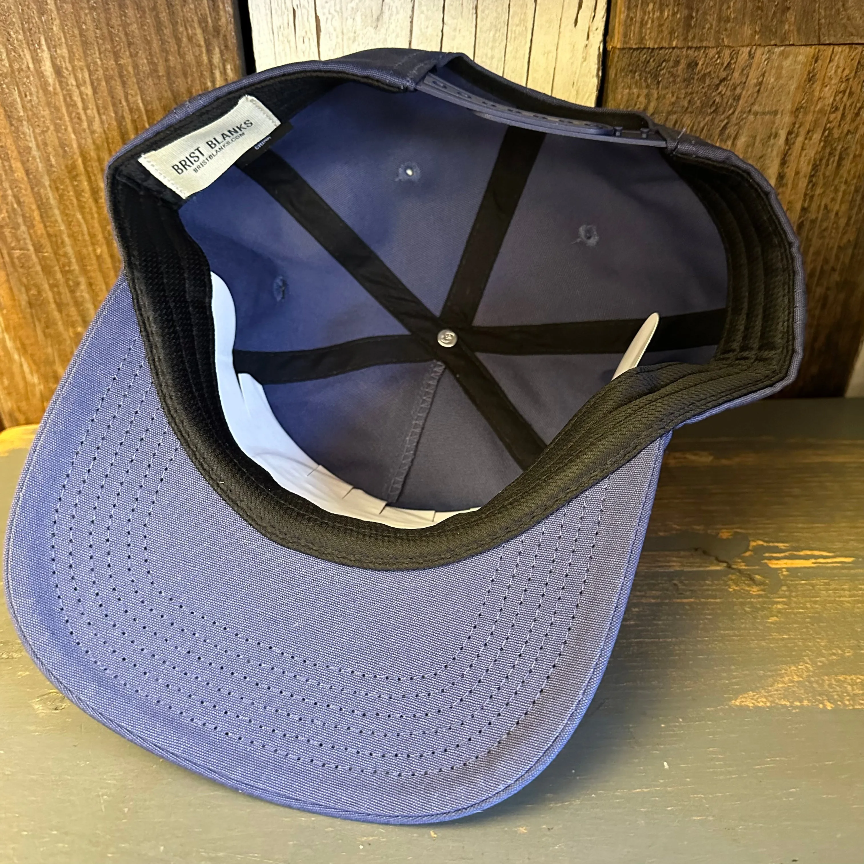 Hermosa Beach 72 & SUNNY - 5 Panel Hat - Dusty Blue