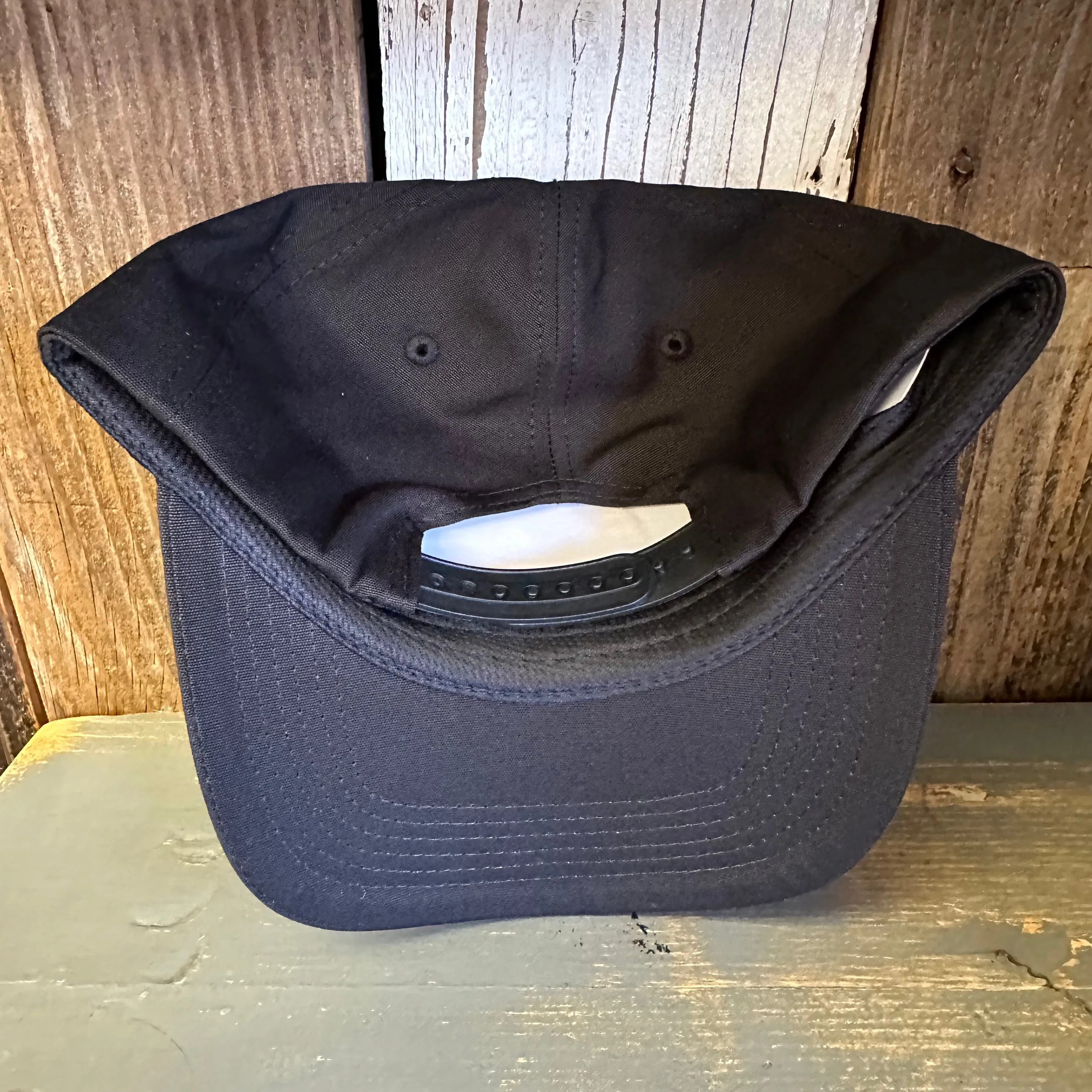 Hermosa Beach SKATEBOARDING WAS NEVER A CRIME :: HB SURFBOARD - 5 Panel Hat - Black