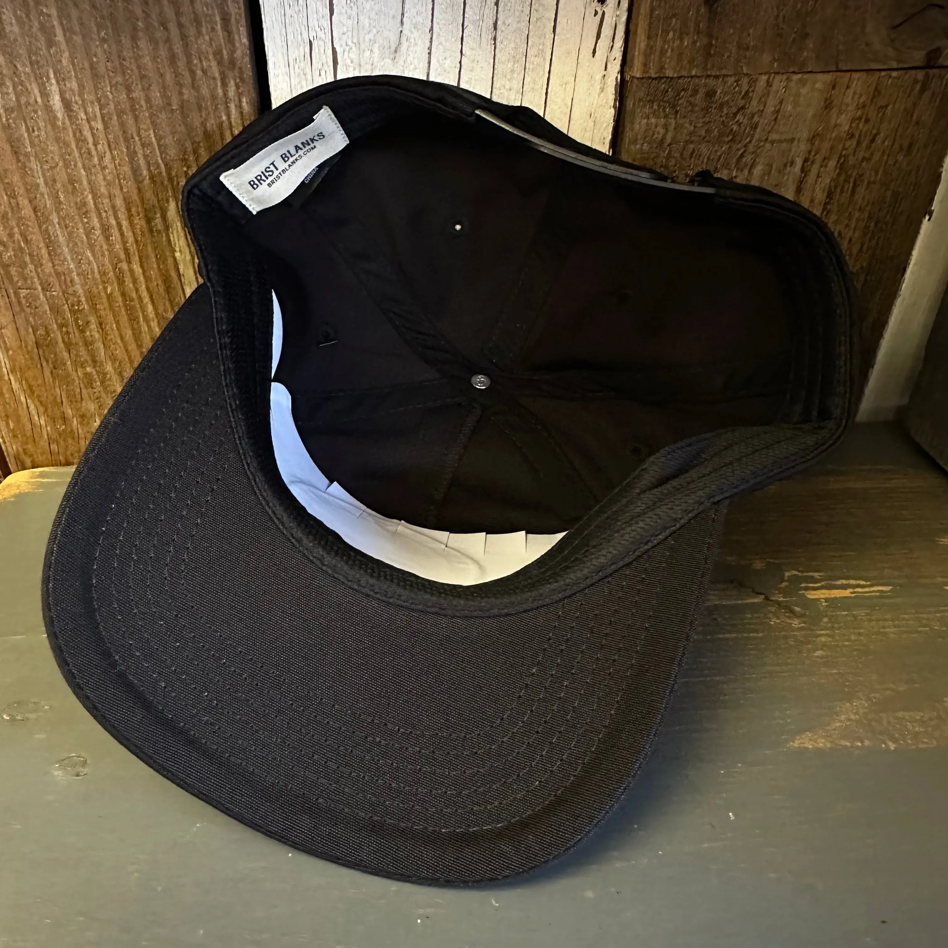 Hermosa Beach SKATEBOARDING WAS NEVER A CRIME :: HB SURFBOARD - 5 Panel Hat - Black