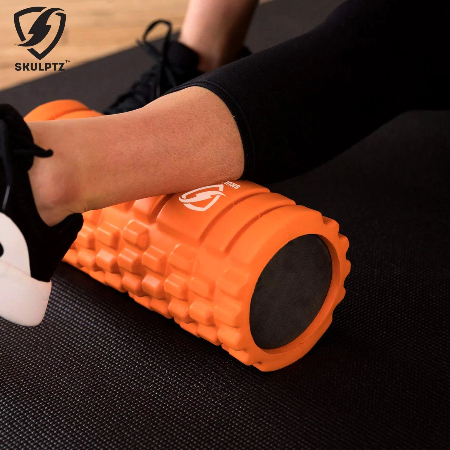 Hybrid Heavy Duty Foam Roller (Orange)