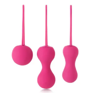 Je Joue Ami Kegel Balls 3 Step Training Set Fuchsia