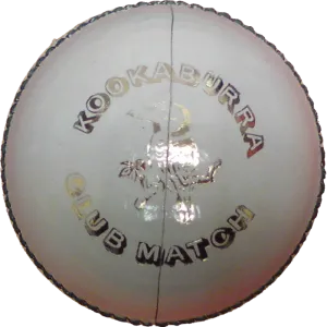 Kookaburra Club Match White Cricket Ball
