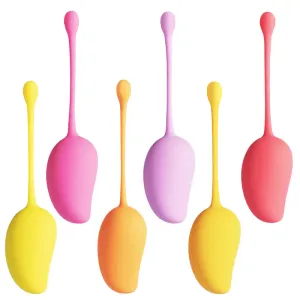 Mango - Tropical 6 Weighted Kegel Ball Exercise Set
