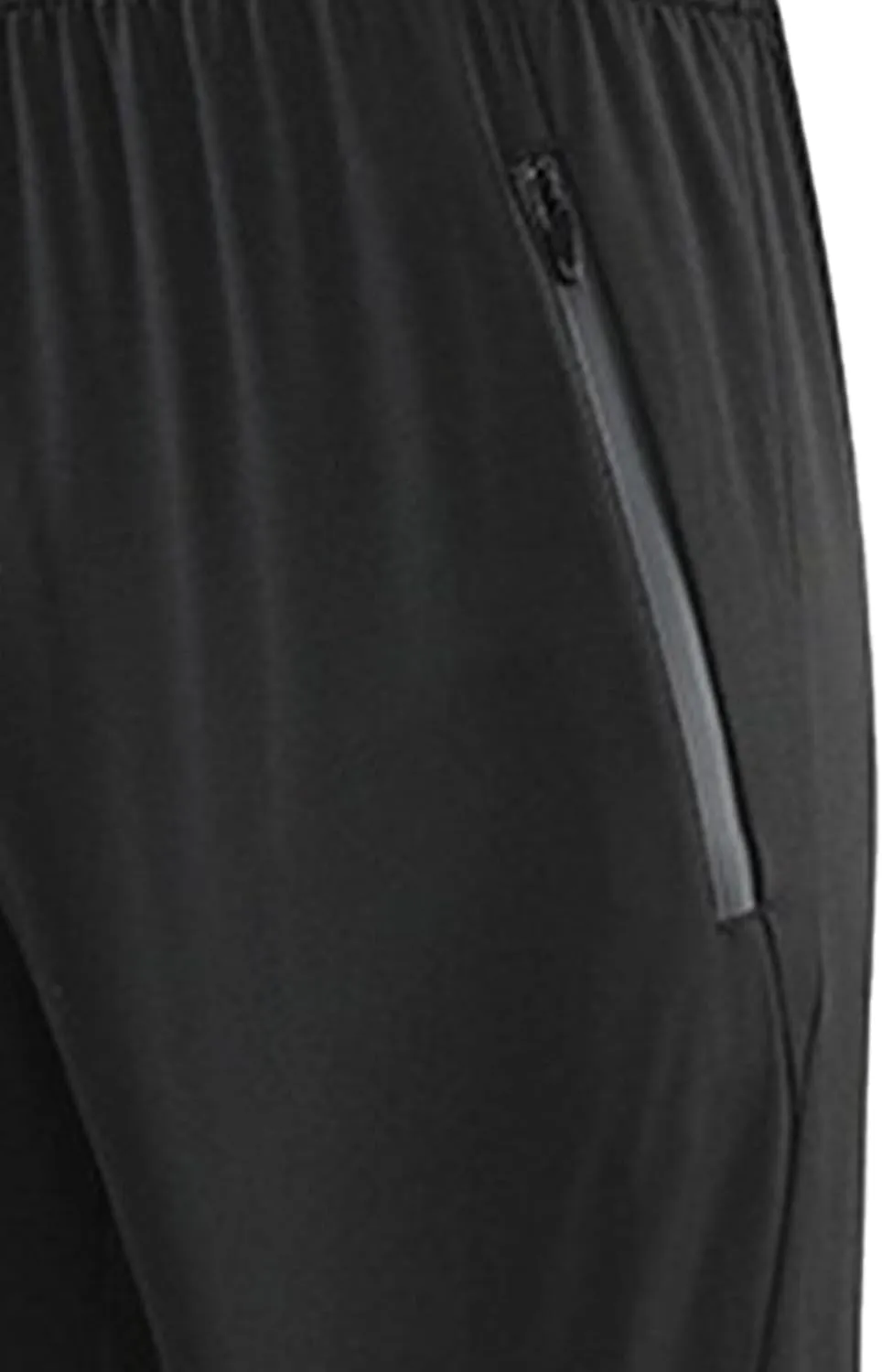 Men's Elastic Waist Stretch Running Athletic Pants Quick Dry Comfort Workout Trousers Casual Solid Outdoor Sweatpants