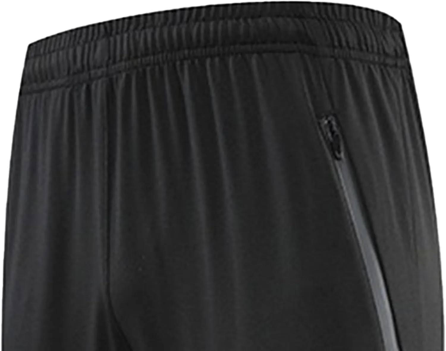 Men's Elastic Waist Stretch Running Athletic Pants Quick Dry Comfort Workout Trousers Casual Solid Outdoor Sweatpants