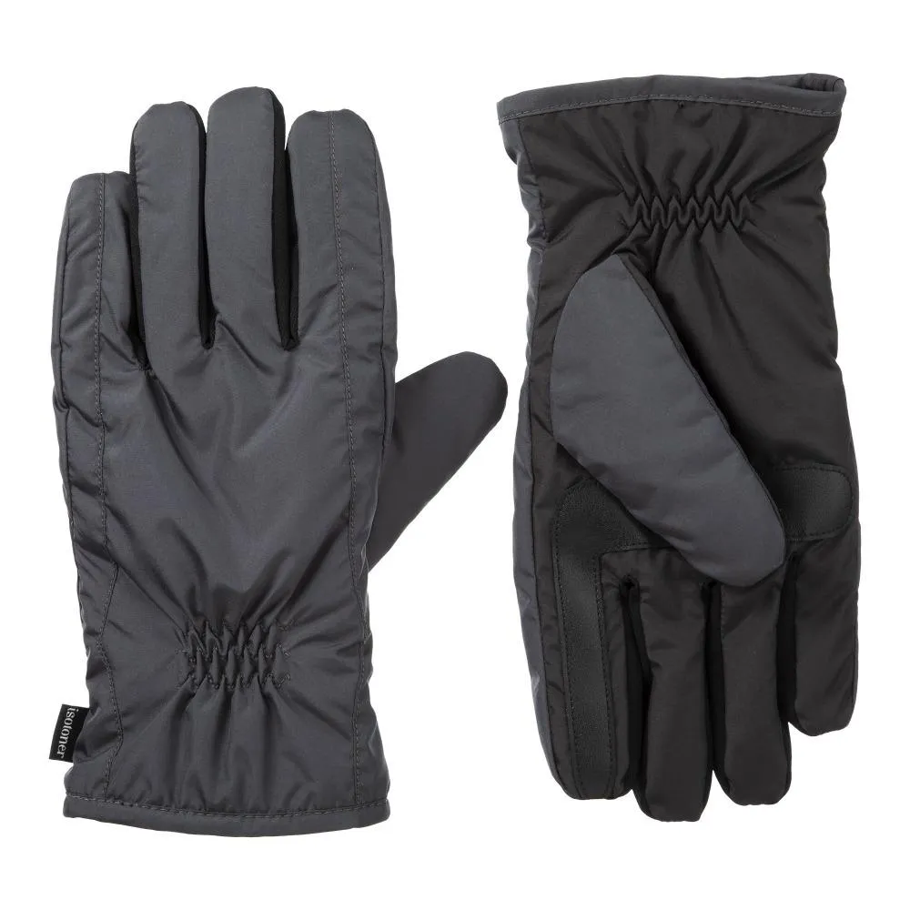 Men’s Nylon Gloves with Pieced Back
