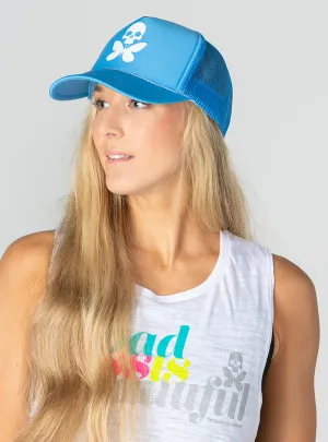 Retro Foam Trucker Colombia Blue Edition