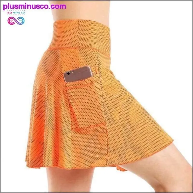 Short Skirt Sportswear with Pocket || PlusMinusco.com