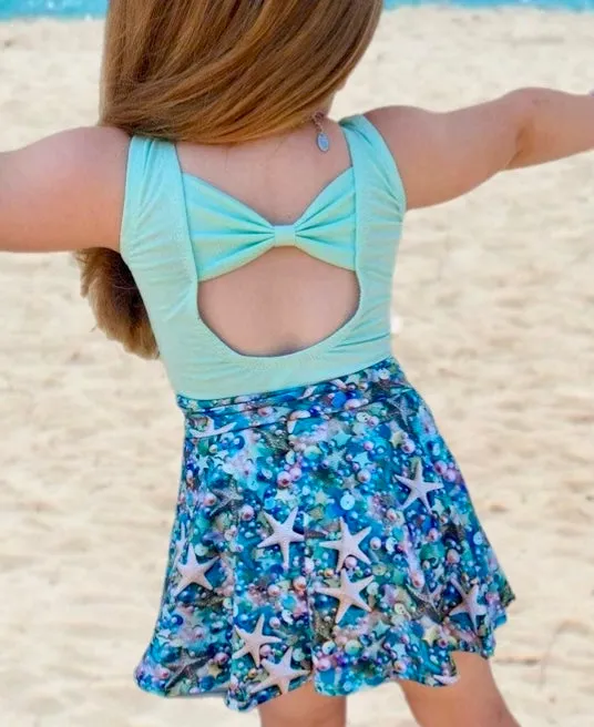 Sleeveless Bowback Top ~ Mint