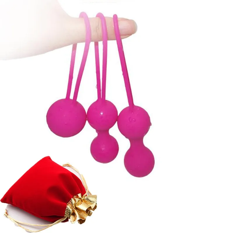 Smart Kegel Balls Vaginal Balls Muscle Tight Exercise Vibrator Vaginal Clit Massager Ben Wa Balls Sex Toys For Adults Women