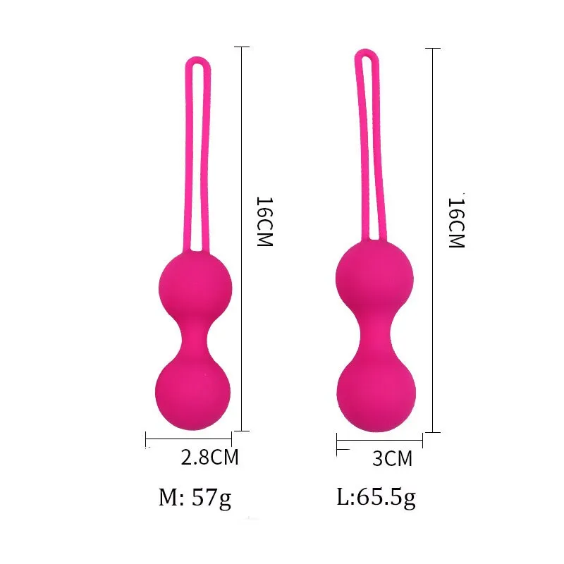 Smart Kegel Balls Vaginal Balls Muscle Tight Exercise Vibrator Vaginal Clit Massager Ben Wa Balls Sex Toys For Adults Women