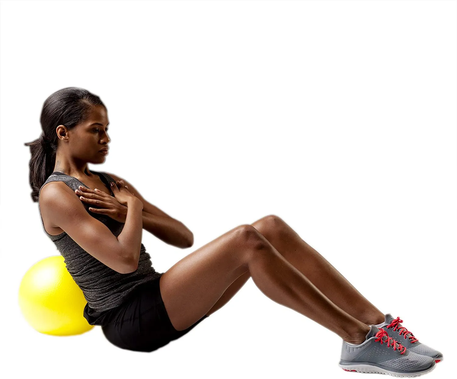 TheraBand Mini Ball, Small Exercise Ball for Yoga, Pilates, Abdominal Workouts, Shoulder Therapy, Core Strengthening, At-Home Gym & Physical Therapy Tool