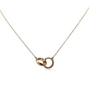 Tiffany & Co. Atlas X-Closed Interlocking Pendant