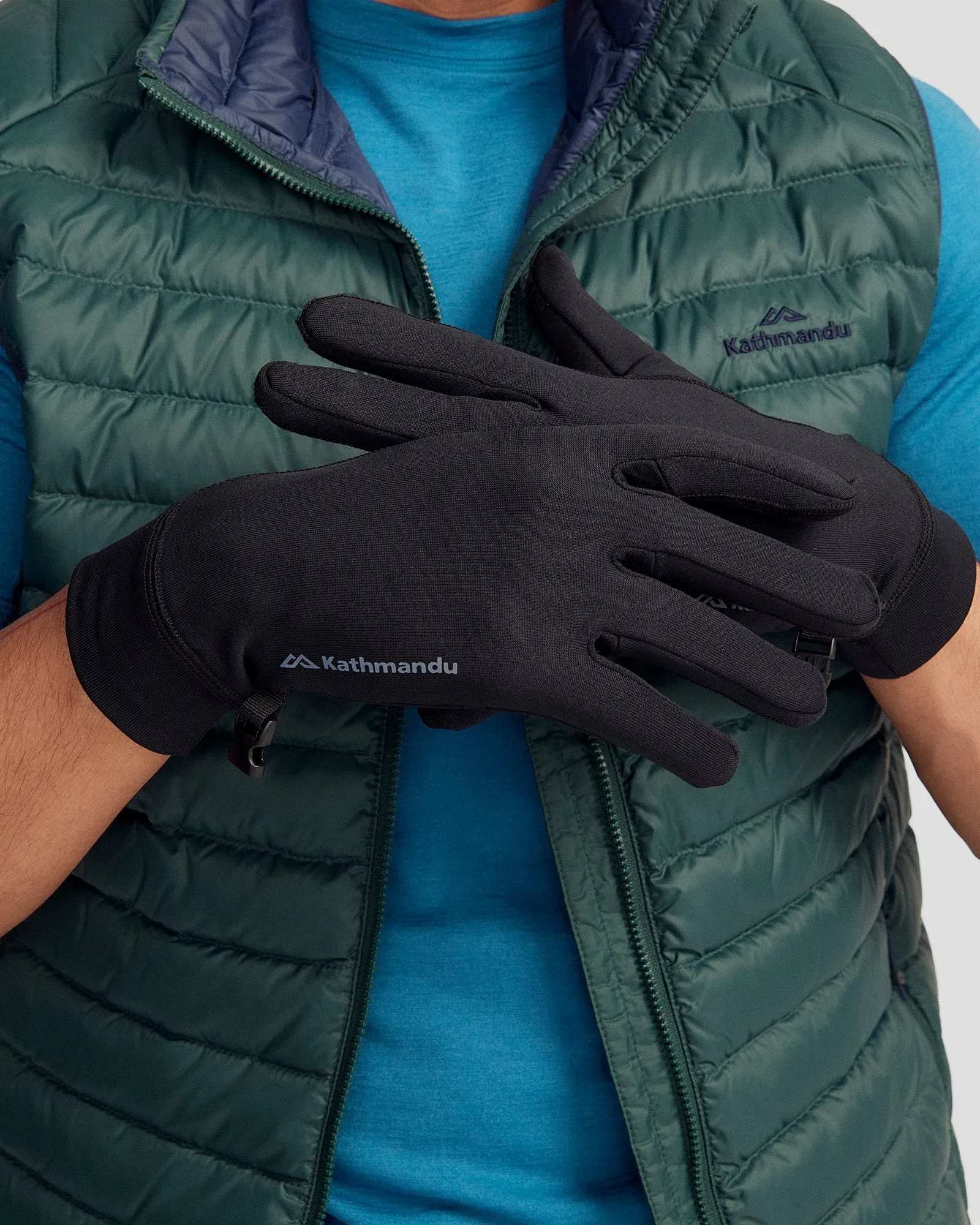 Vectron Fleece Gloves v4 - Black Stingray