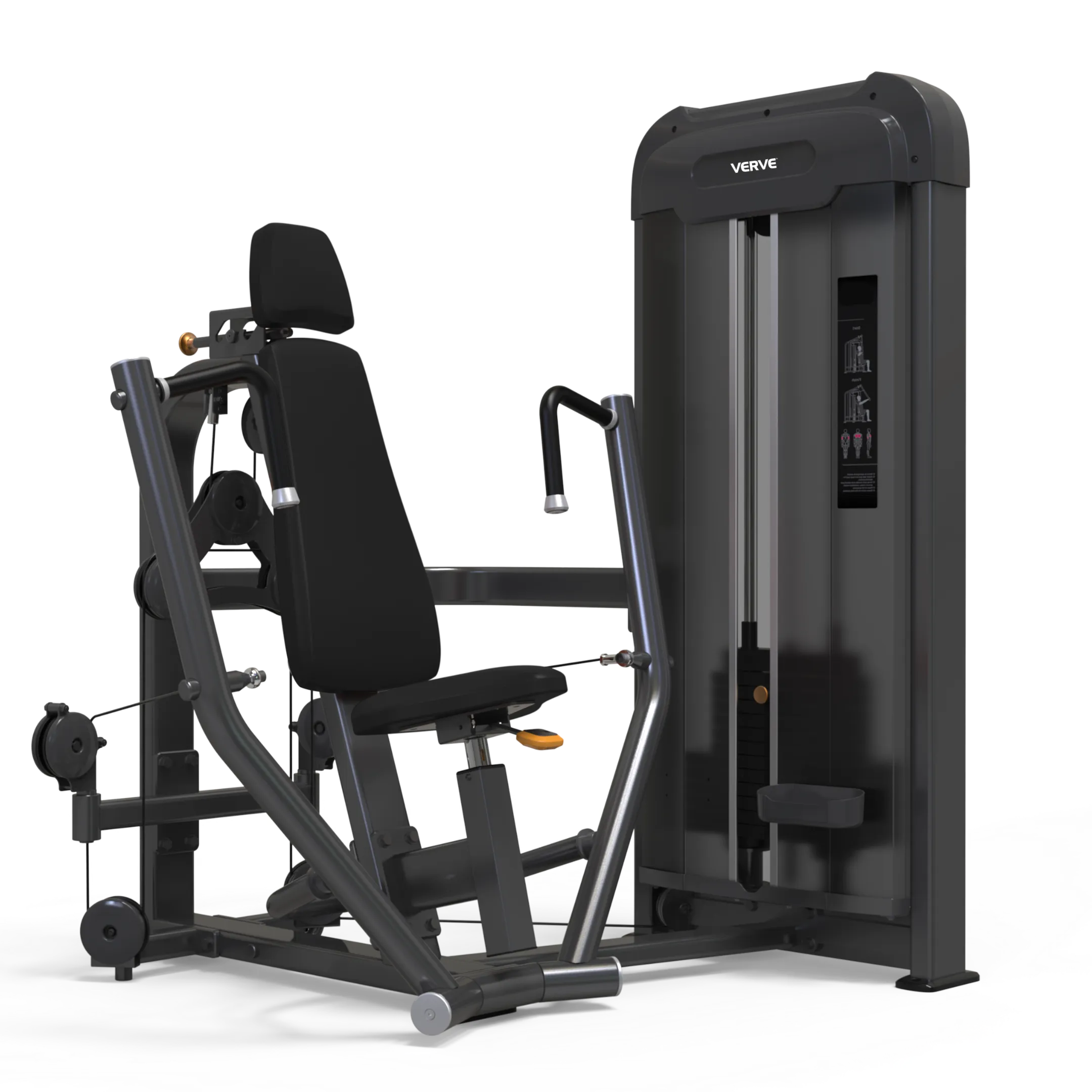 VERVE Pin Loaded Converging Chest Press -  Makoto Series | Pre-Order ETA Late December