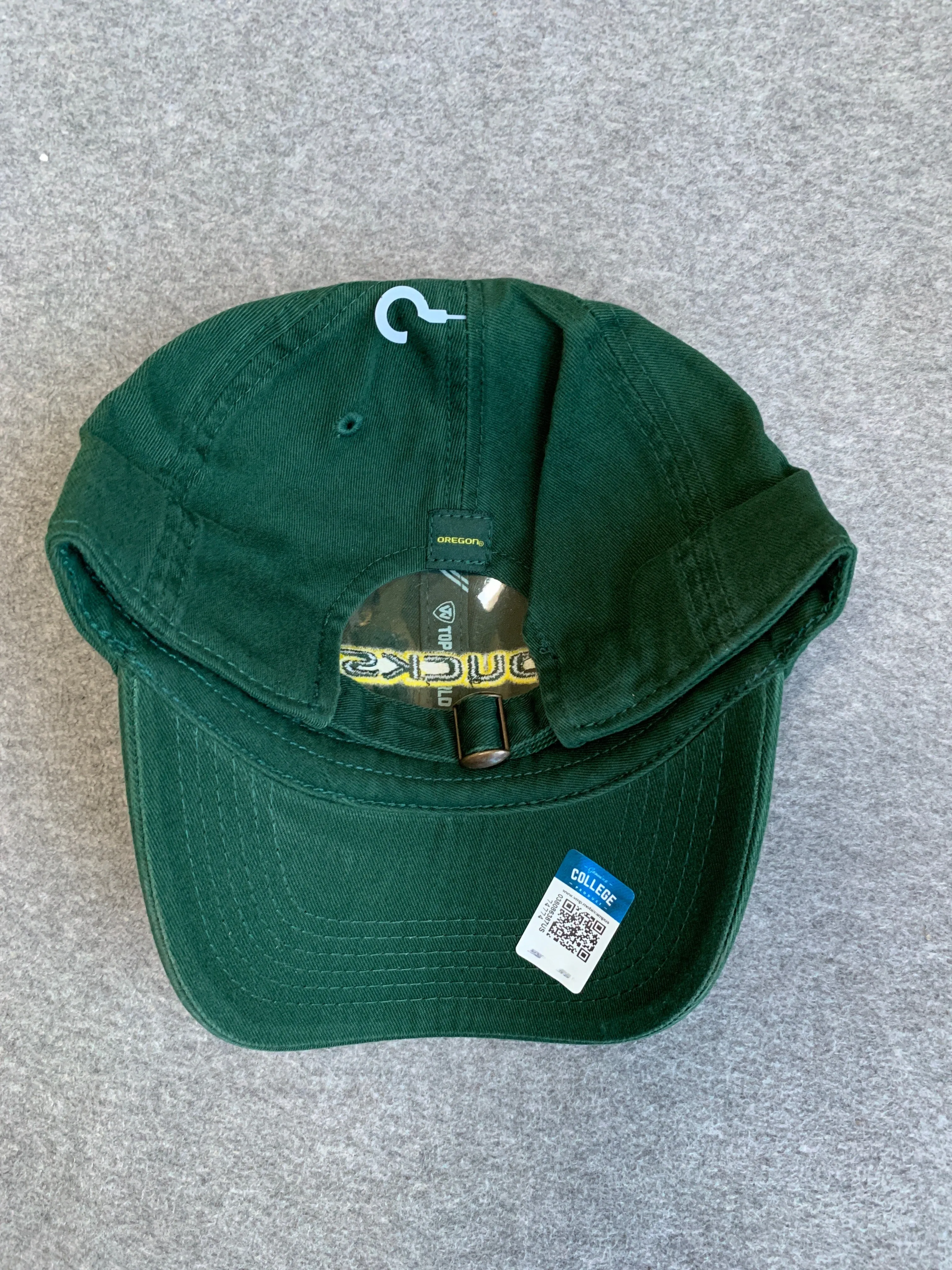 Women's Green Ducks Hat W/Gems